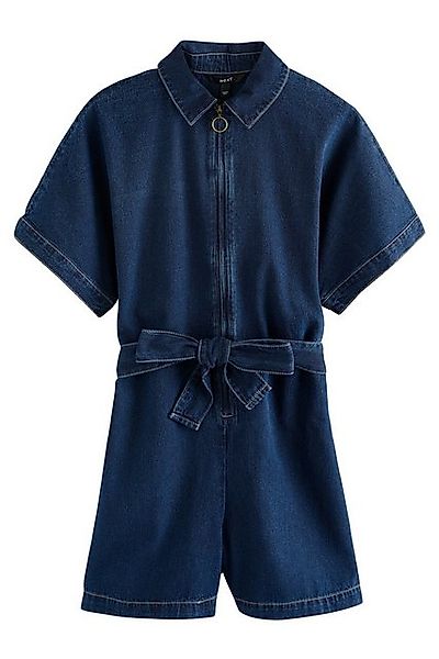 Next Playsuit Leichter Denim-Playsuit mit Reißverschluss (1-tlg) günstig online kaufen