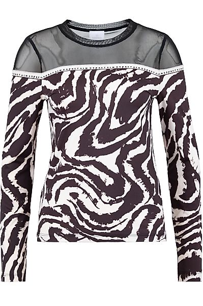 Sportalm Kitzbühel Langarmshirt mit Animalprint günstig online kaufen