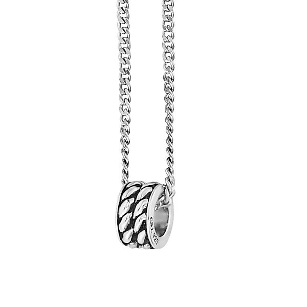 CAÏ Kette mit Anhänger "925/- Sterling Silber rhodiniert Ring" günstig online kaufen