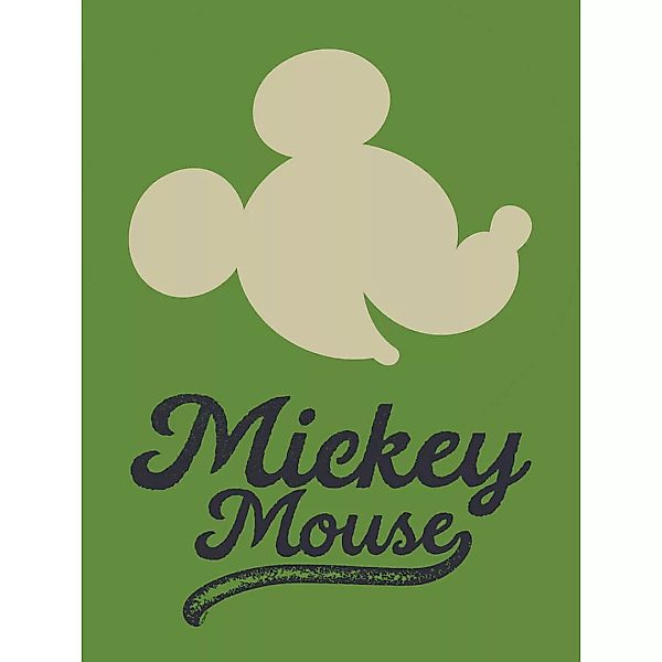 Komar Wandbild Mickey Mouse Green Head Disney B/L: ca. 30x40 cm günstig online kaufen