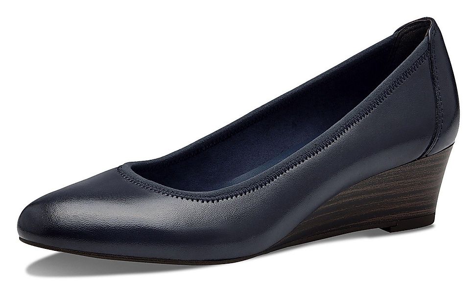 Tamaris Pumps, Keilabsatz, Halbschuh, Schlupfschuh mit günstig online kaufen