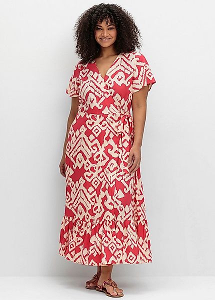 sheego by Joe Browns Etuikleid Maxikleid Kurzarm günstig online kaufen