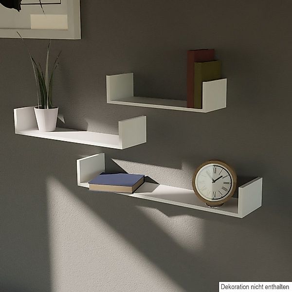 Linder Exclusiv GmbH Wandregal 3er Deko günstig online kaufen