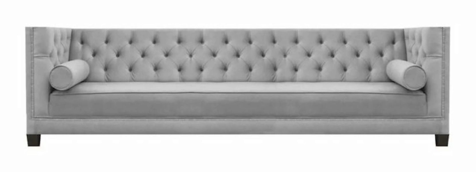 JVmoebel 4-Sitzer Viersitzer Sofa Couch Wohnzimmer Textil Polstermöbel Luxu günstig online kaufen