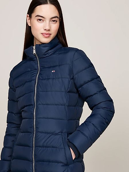 Tommy Jeans "TJW ESSENTIAL HOODED DOWN COAT" mit Fellimitat, Logostickerei günstig online kaufen