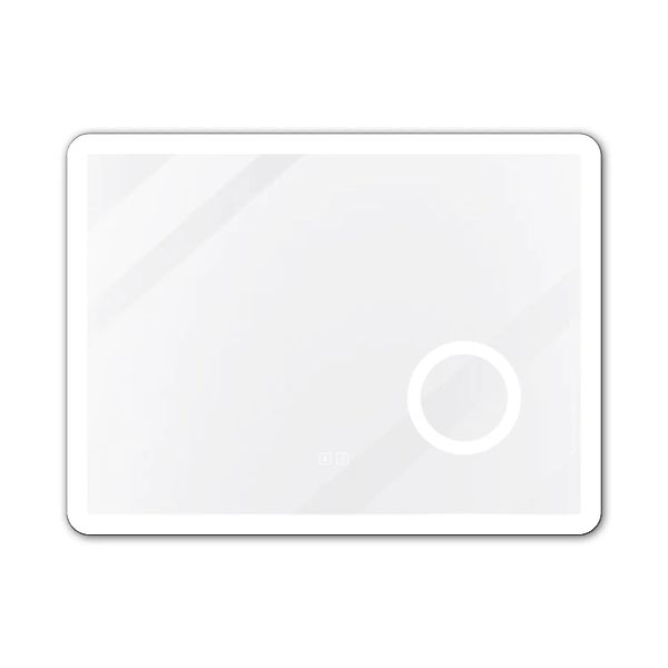 Aica Sanitär Badspiegel mit Steckdose 80x60 cm Spiegel mit Bluetooth Schmin günstig online kaufen