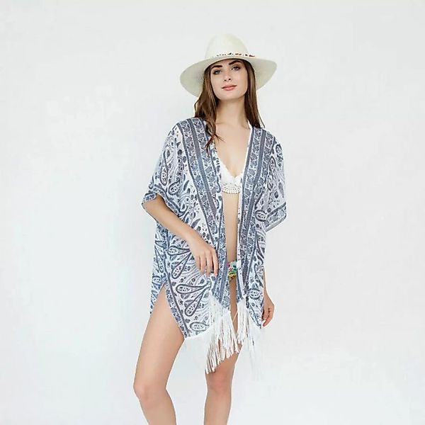 AUKUU Strandkleid Modische All-Match-Urlaubs-Sonnenschutzkleidung Badeanzug günstig online kaufen