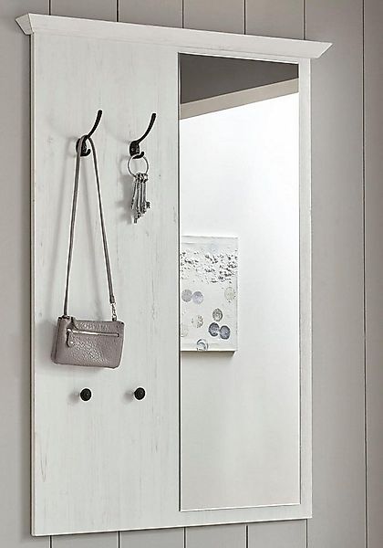 Home affaire Garderobenpaneel California, Wandregal mit Spiegel, Flurgarder günstig online kaufen