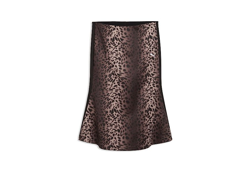 PUMA Jerseyrock T7 Leo Luxe Track Midirock Damen günstig online kaufen