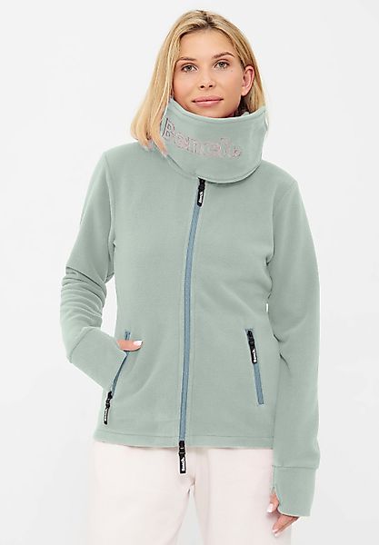 Bench. Fleecejacke FUNNEL (1-St) mit Glitzerstickerei günstig online kaufen