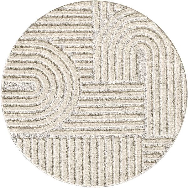 Ayyildiz Teppiche Designteppich »ART 1121 Boho Design« rund 20 mm Höhe auch günstig online kaufen