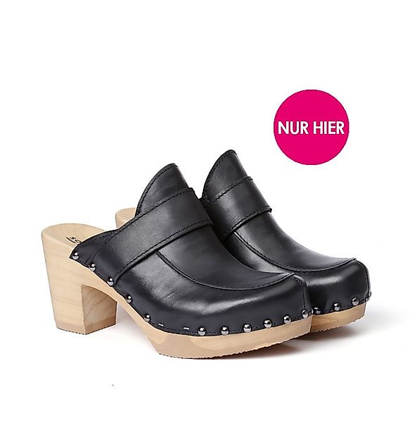 Softclox SHELLY Nappa schwarz (natur) Clog günstig online kaufen