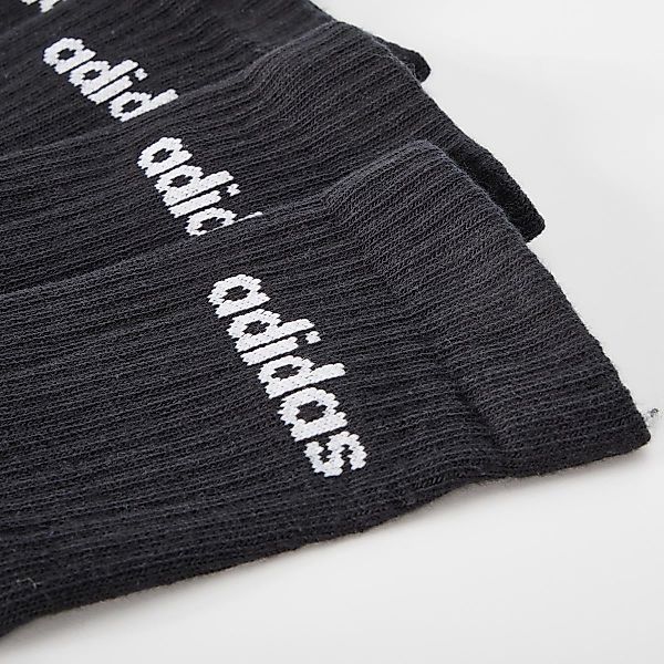 adidas 3er-Pack Socke mit verstärkter Ferse Farbe schwarz Größe: EU46-48 günstig online kaufen