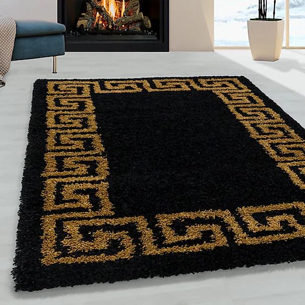 Ayyildiz Teppiche Hochflor-Teppich »HERA 3301«, rechteckig, 50 mm Höhe, Woh günstig online kaufen