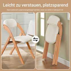 SoBuy Klappstuhl DE-FST92, Esszimmerstuhl Ergonomisch, faltbar, günstig online kaufen