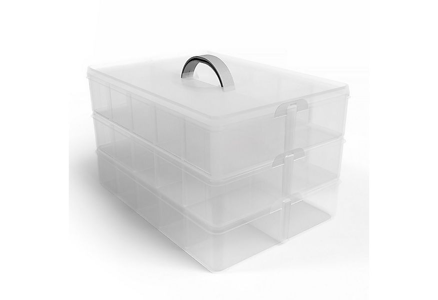 BigDean Organizer Sortierbox für Kleinteile aus hochwertigem Kunststoff mit günstig online kaufen