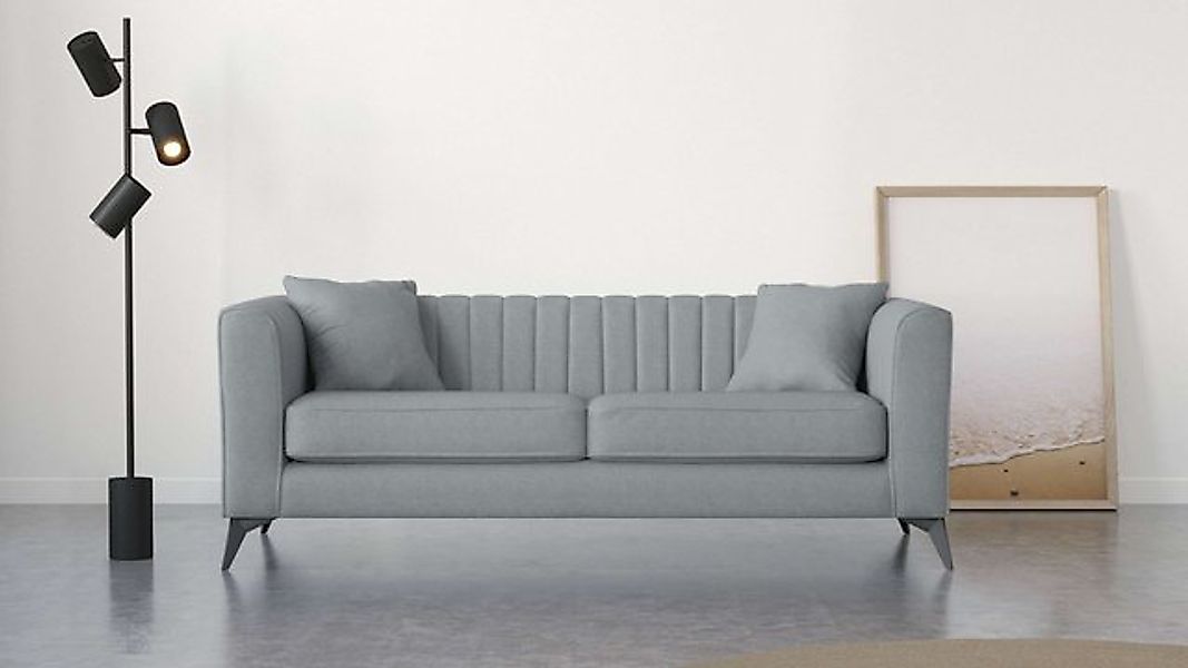 Places of Style 3-Sitzer "MATTHEW elegantes Designsofa, Maße B/T/H: 201/86/ günstig online kaufen