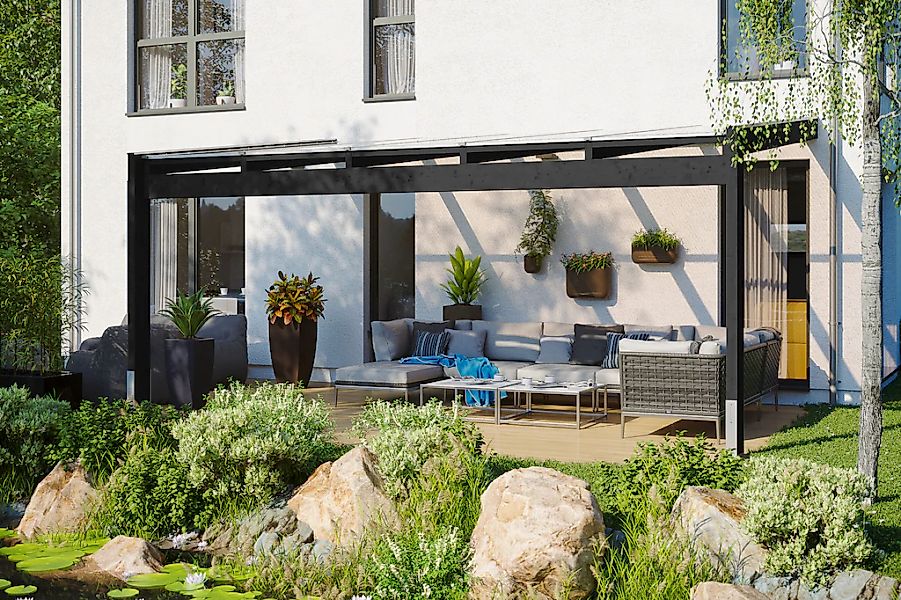 Skanholz Terrassendach "Novara" günstig online kaufen