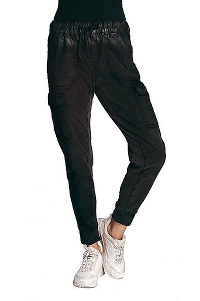 Zhrill Shorts Cargohose DAISEY Black (0-tlg) angenehmer Tragekomfort günstig online kaufen