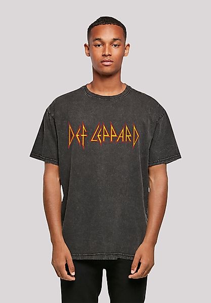 F4NT4STIC T-Shirt "Def Leppard Shatter Logo" Premium Qualität günstig online kaufen