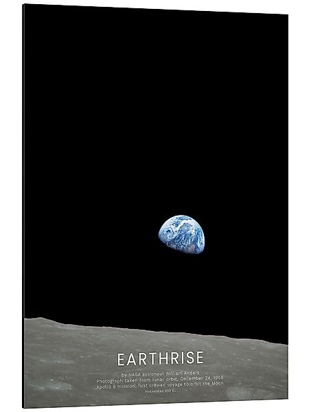 Posterlounge Wandbild Earthrise - Apollo 8, günstig online kaufen