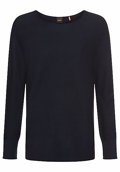 BOSS ORANGE Strickpullover "Falandrana Premium Damenmode", im Materialmix m günstig online kaufen