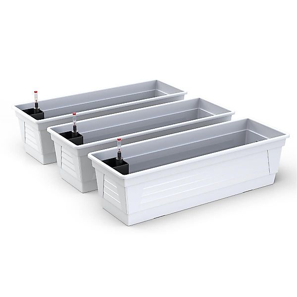 Plastard Blumenkasten, 3er-Set mit Hydroeinsatz & günstig online kaufen