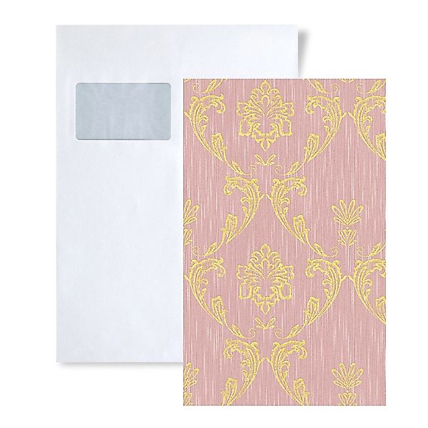 PROFHOME 1 MUSTERSTÜCK S-306585-GU DIN A4 MUSTER der Ornament Tapete günstig online kaufen