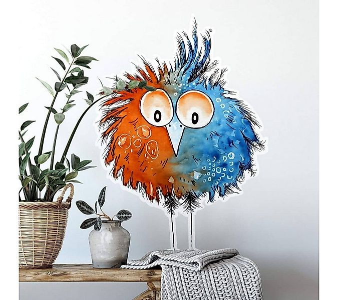 K&L Wall Art Wandtattoo Wandtattoo Hagenmeyer Wohnzimmer Küken Schräger Vog günstig online kaufen