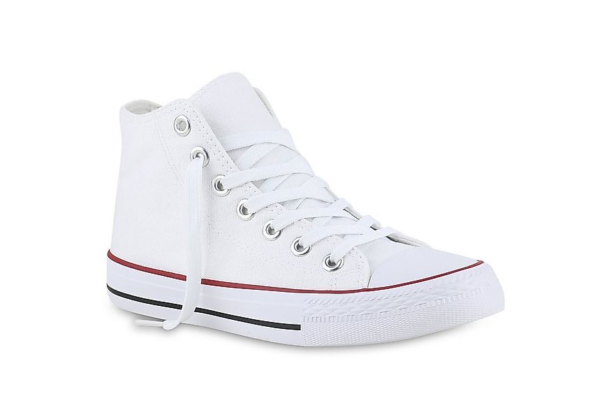 VAN HILL 841313 Sneaker Damen Sneaker High Schnürer Bequeme Basic Freizeit günstig online kaufen