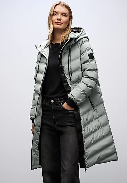 STREET ONE Steppjacke mit Kapuze und geklebten Nähten günstig online kaufen