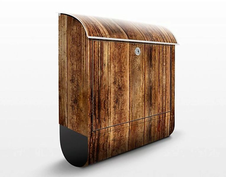Briefkasten Holzoptik Holzhütte günstig online kaufen