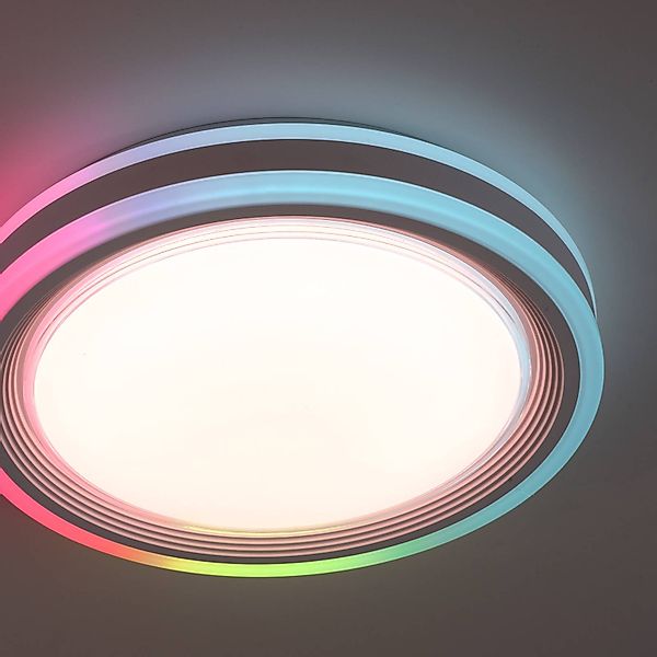 JUST LIGHT Deckenleuchte »SPHERIC«, 2 flammig, Leuchtmittel LED-Board-LED-B günstig online kaufen