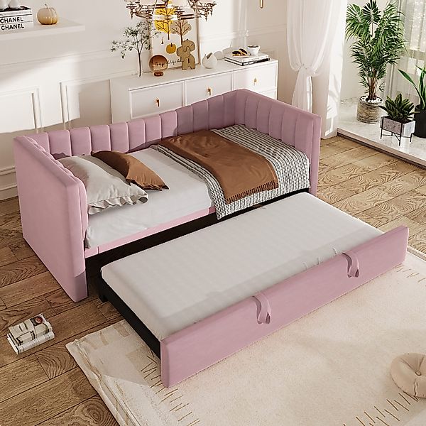 TavilaEcon Polsterbett Multifunktionales Samt Daybed mit günstig online kaufen