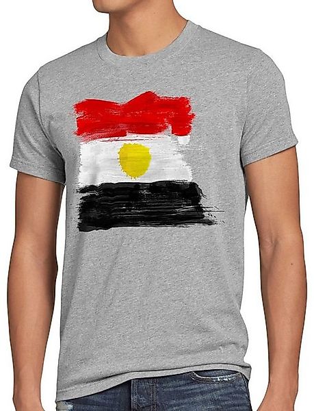 style3 T-Shirt Flagge Ägypten Fußball Sport Egypt WM EM Fahne günstig online kaufen