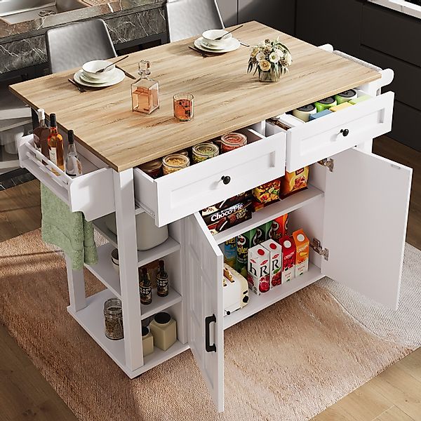 MODFU Küchenwagen Multifunktionale Kücheninsel,Buffetschrank, (Gesamtmaße ( günstig online kaufen