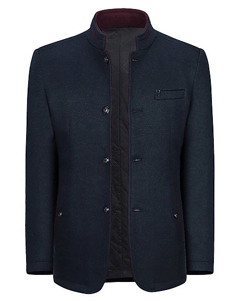 Allthemen Kurzmantel Herren Manteljacke mit Stehkragen Wollmantel Winter Bu günstig online kaufen