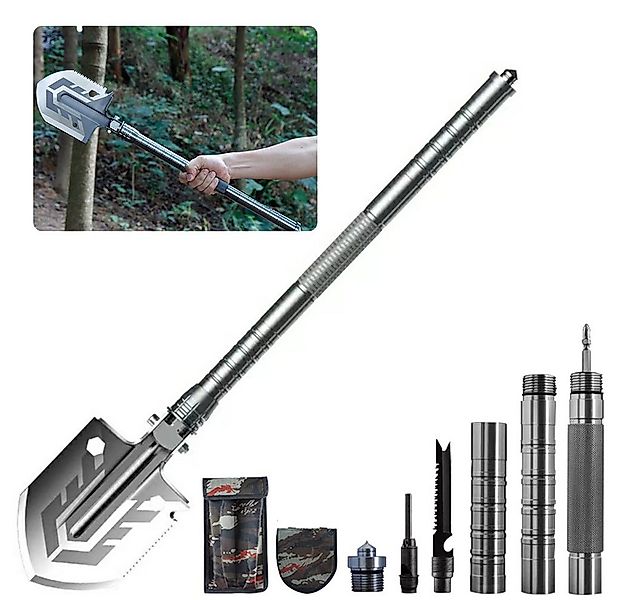 OSTWOLKE Schaufel Klappspaten Multifunktional Klappschaufel tragbar, (1 St) günstig online kaufen