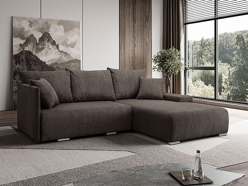 Lookway Ecksofa LAVIO in L-Form mit Schlaffunktion und Bettkasten, 246x188x günstig online kaufen