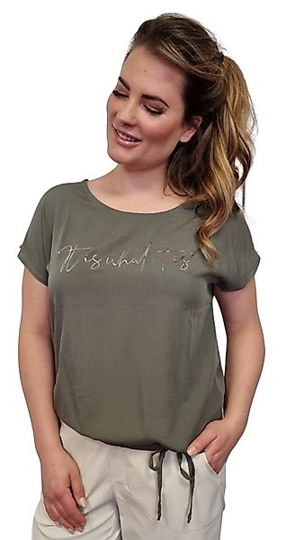 Estefania for woman Blusenshirt mit Tunnelzug günstig online kaufen