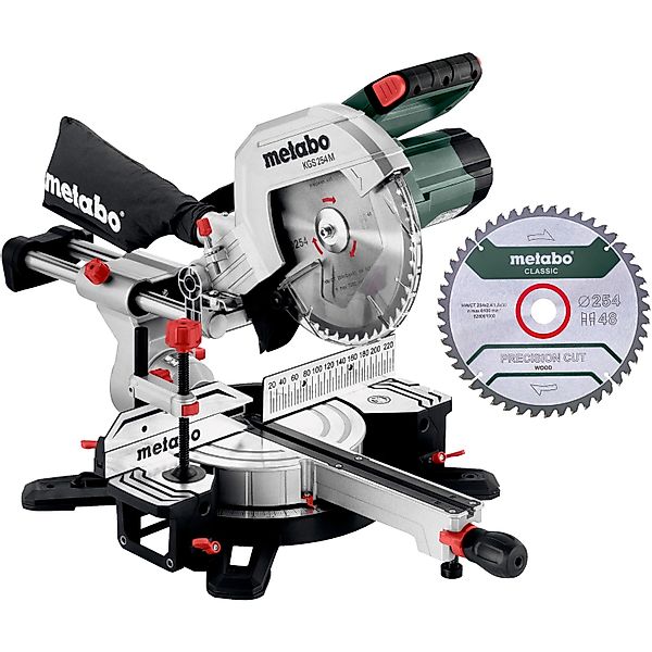 metabo Kapp-Zugsäge Metabo Kappzugsäge KGS 254 M inkl. 2 x günstig online kaufen