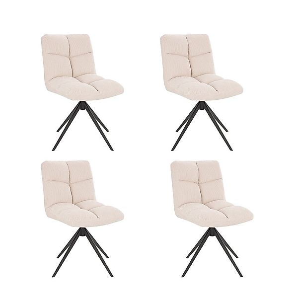 HOME DELUXE Esszimmerstuhl drehbar 2er - günstig online kaufen