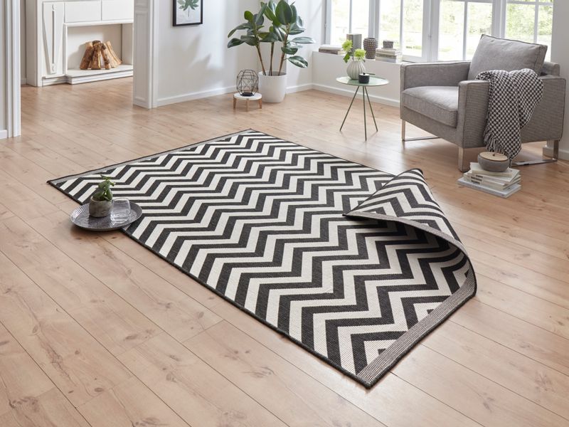 NORTHRUGS Teppich "Palma Wendeteppich" rechteckig 5 mm Höhe In-& Outdoor, W günstig online kaufen