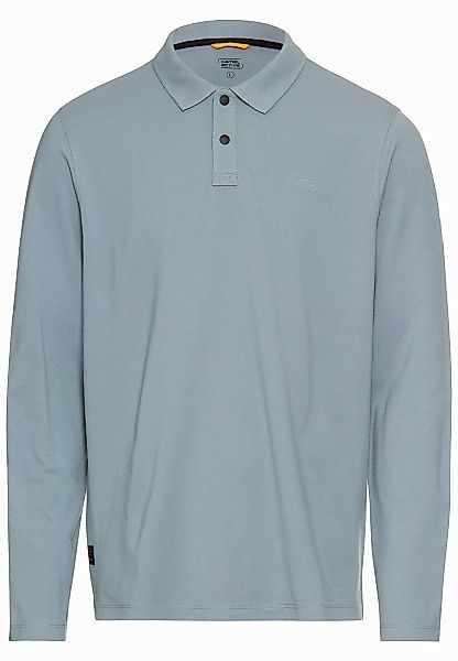camel active Langarm-Poloshirt mit Logo Stickerei günstig online kaufen