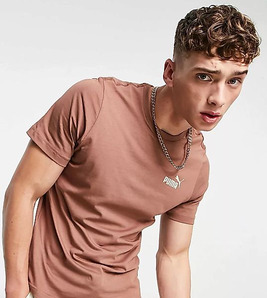 PUMA – Essentials – T-Shirt in Schokoladenbraun günstig online kaufen