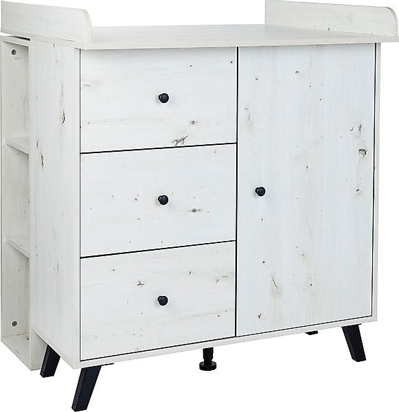Wickelkommodenregal Lavea  Lavea ¦ mehrfarbig ¦ Maße (cm): B: 29 H: 90 Rega günstig online kaufen
