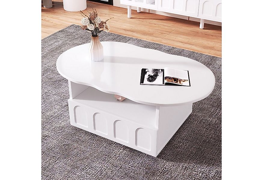 STILVORA Couchtisch mit Schubladen,Wohnzimmertisch Sofatisch mit Ablagefäch günstig online kaufen