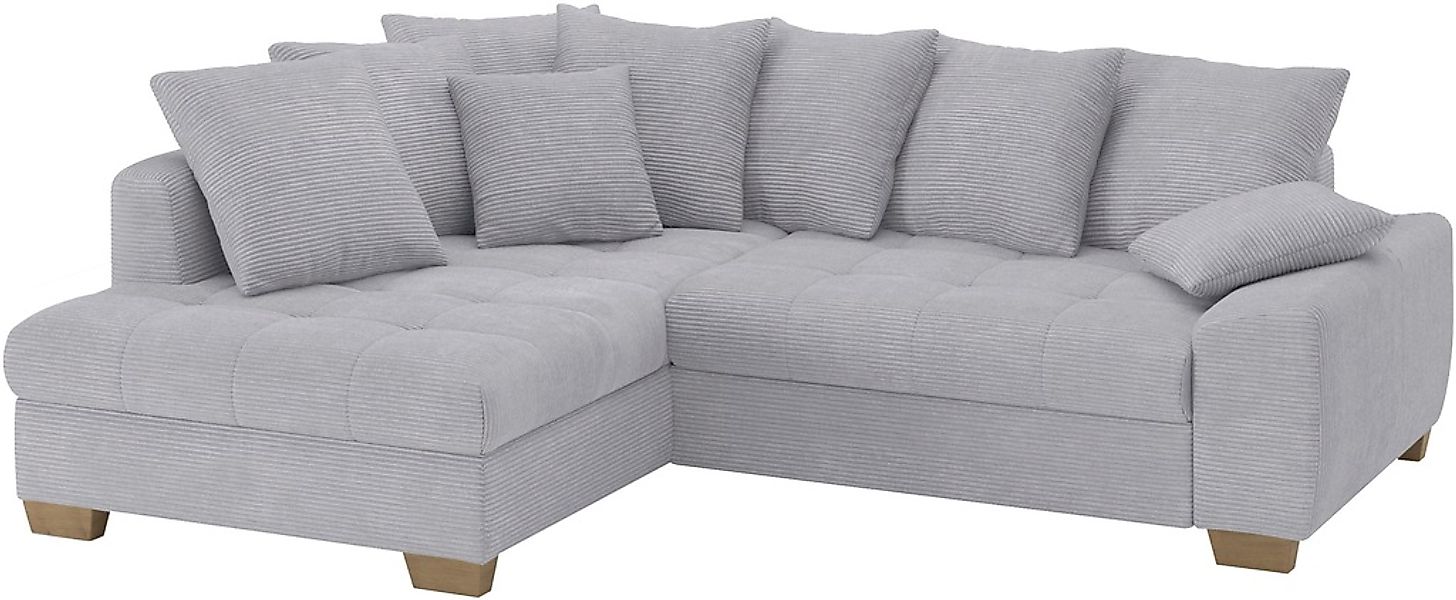Mr. Couch Ecksofa "Nikita II, L-Form", Wahlweise mit Bettfunktion, Bettkast günstig online kaufen