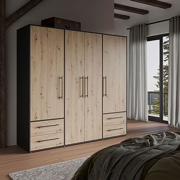 FORTE Drehtürenschrank Mokkaris, OTTOs Choice, TOPSELLER! günstig online kaufen
