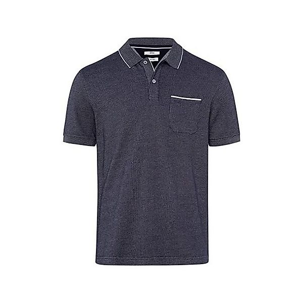 Brax Poloshirt Poloshirt kurzarm ’für Herren in ocean’ (1-tlg) günstig online kaufen